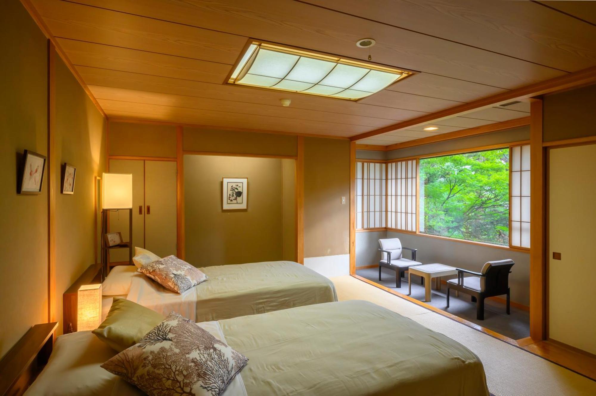 Senkeien Tsukioka Hotel Камінояма Екстер'єр фото