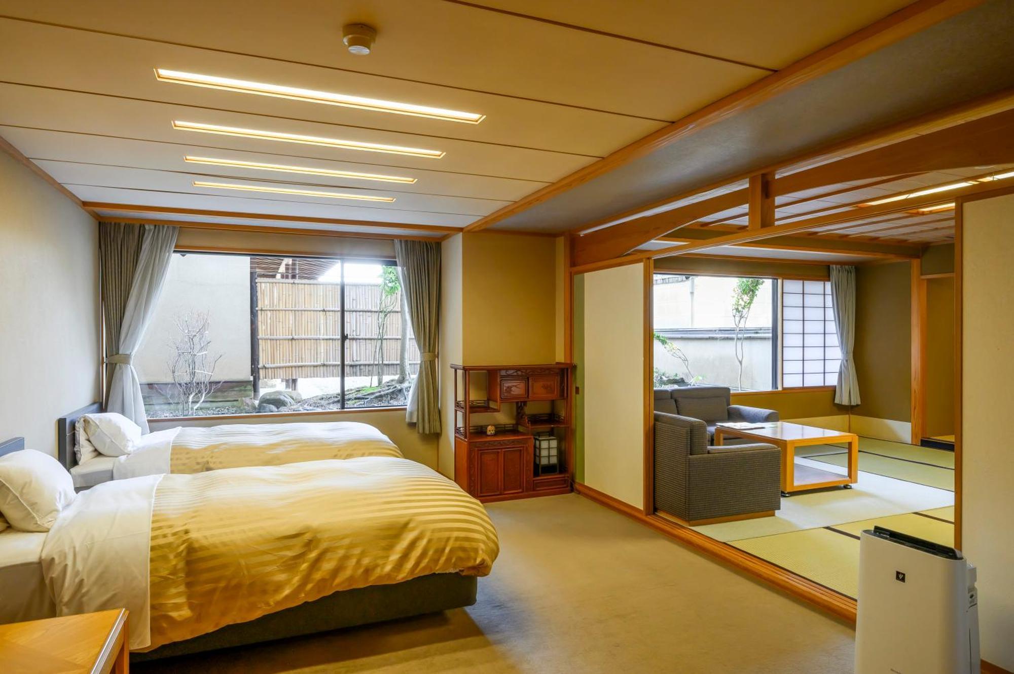 Senkeien Tsukioka Hotel Камінояма Екстер'єр фото
