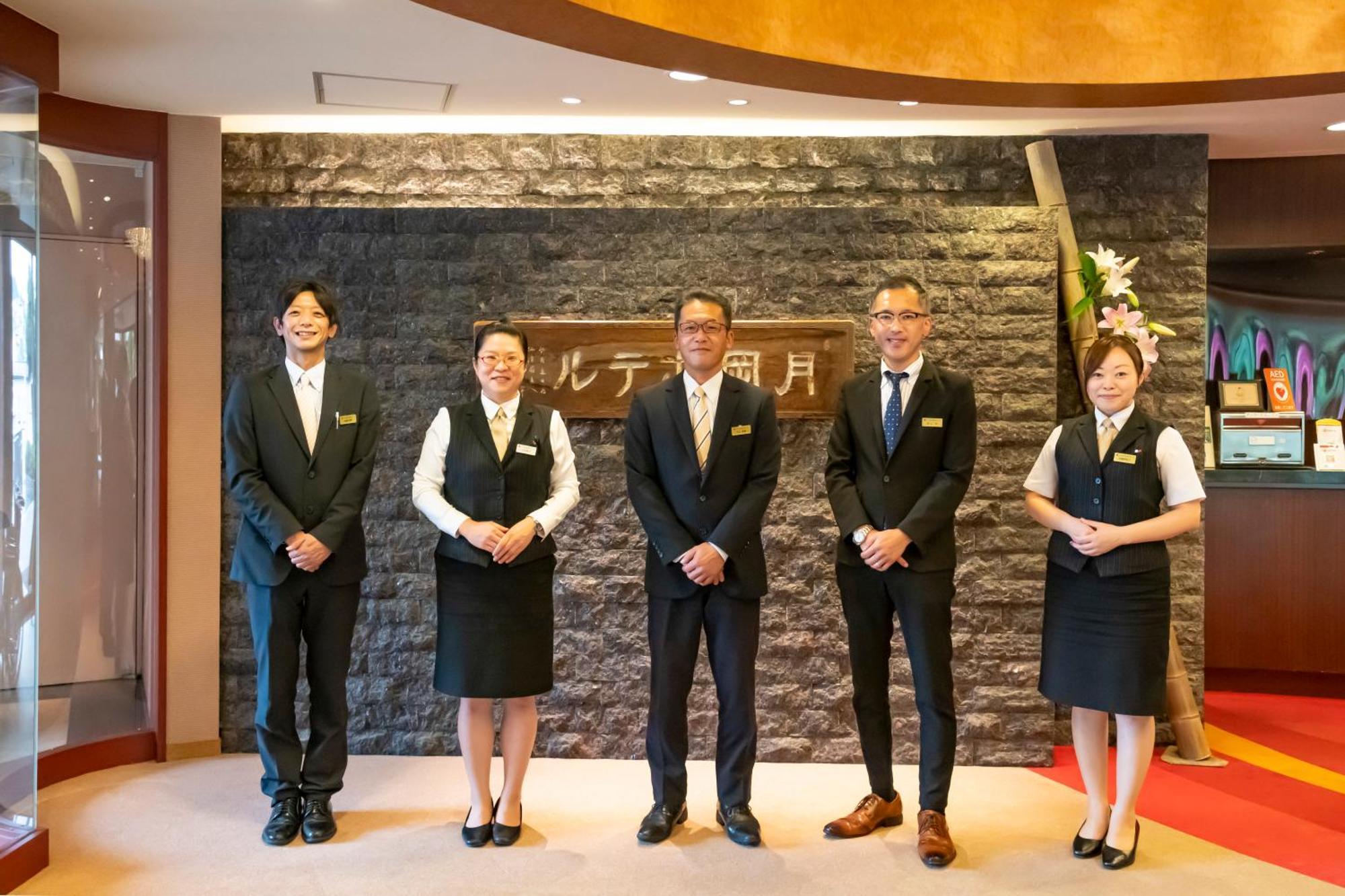 Senkeien Tsukioka Hotel Камінояма Екстер'єр фото