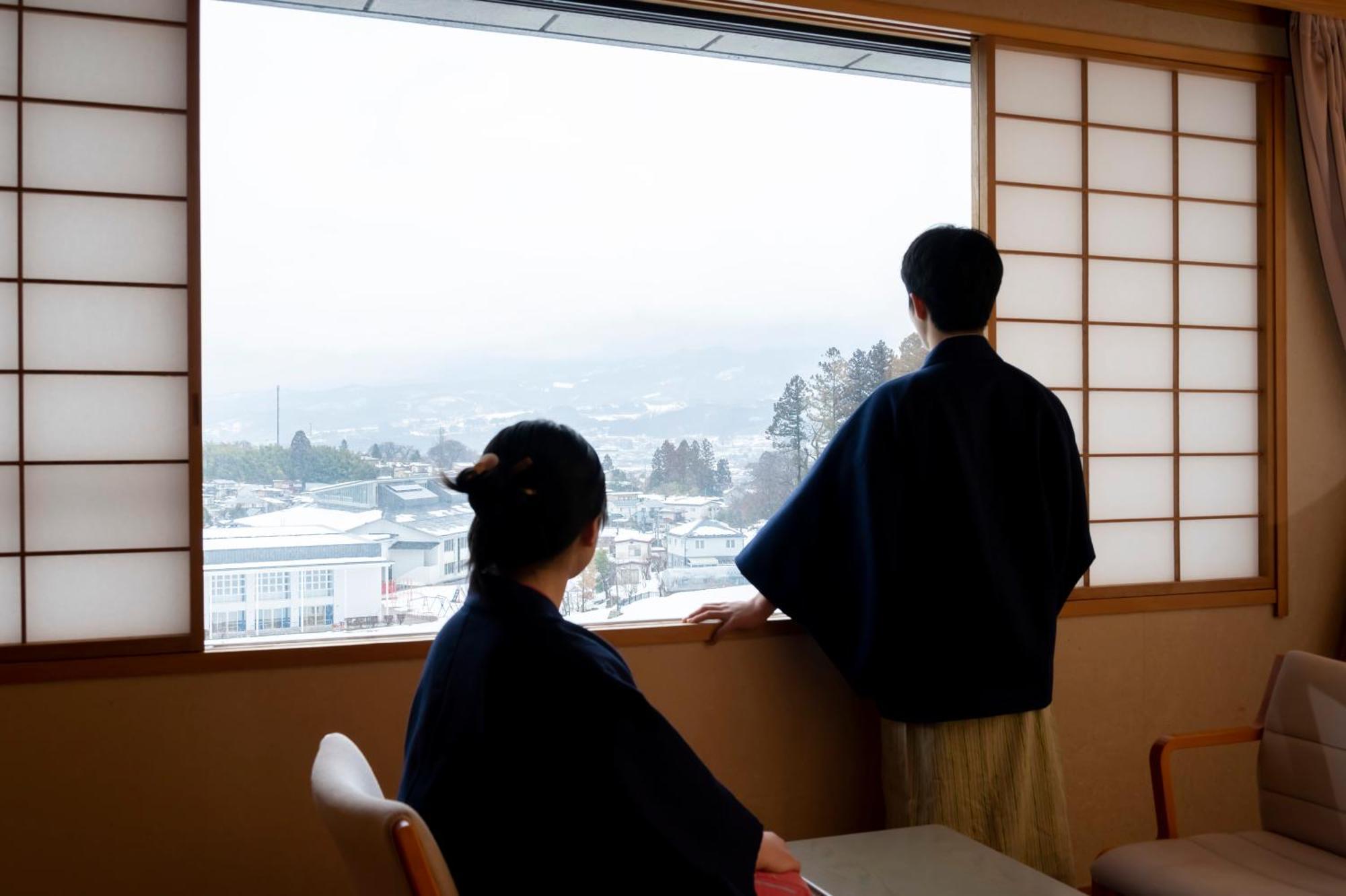 Senkeien Tsukioka Hotel Камінояма Екстер'єр фото